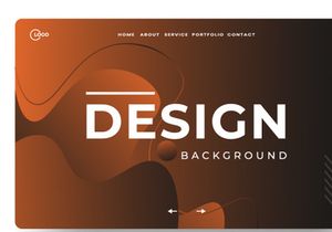 3D Abstract Background Minimal