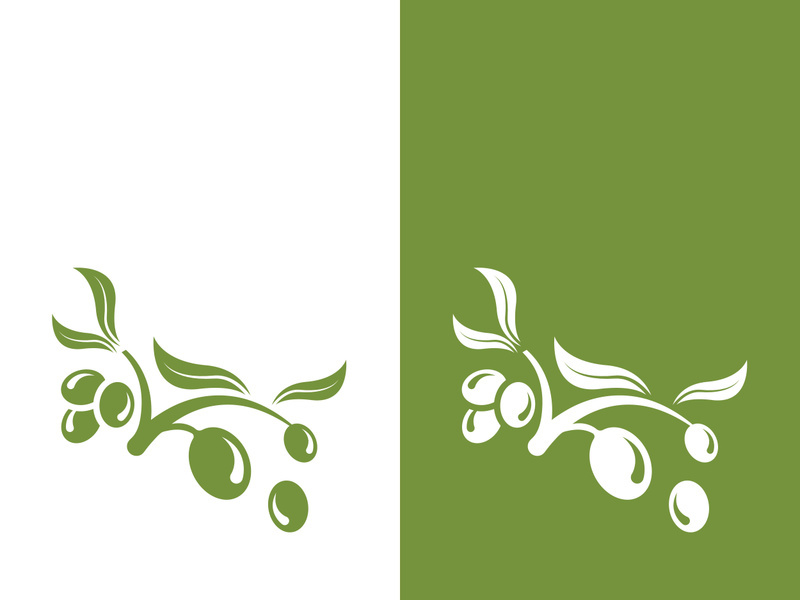 Extra virgin olive oil logo icon design vector illustration