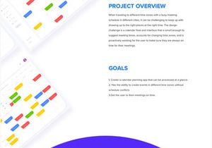 Calender Web App UX/UI Design