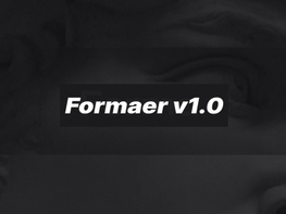 Formaer v1.0 - Sleek Minimalist Web UI Kit built in Photoshop preview picture