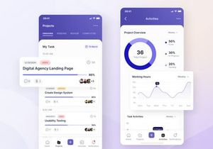 Taskmag - Task Manager Mobile & Dashboard Saas App