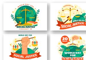 12 World Day of Social Justice Illustration