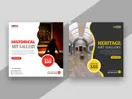 Historic Art Gallery Social Media Post Banner Ver-1