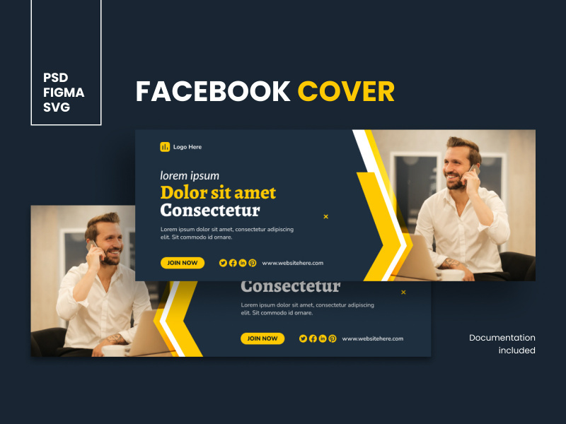 Banner Facebook Cover Template