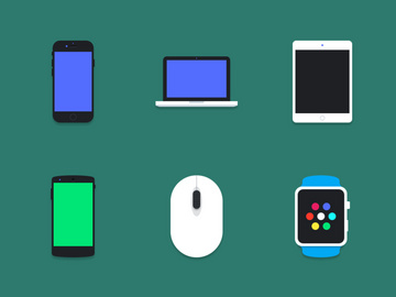Technology Material Icons preview picture