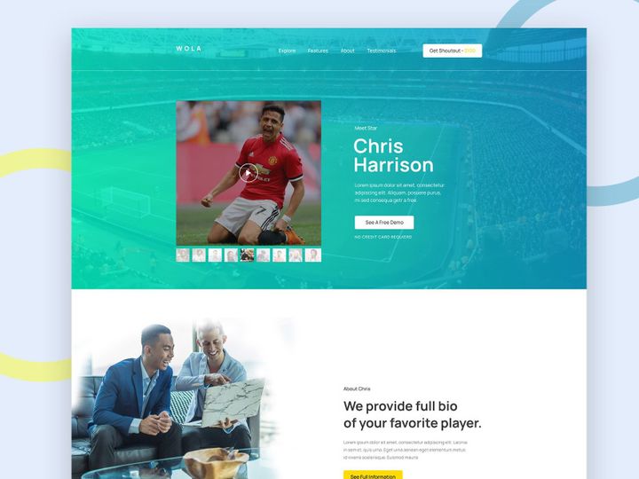 WOLA - Landing Page