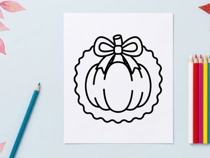 Hand-drawn Halloween onion with spooky bow illustration. Vintage-style vector sketch of festive produce for seasonal decor.
