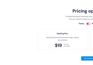Pricing Web UI KIT
