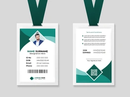 Corporate ID Card Template Ver-4 preview picture