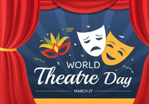 14 World Theatre Day Illustration