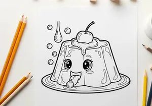 Melting ice cream character sad vector illustration