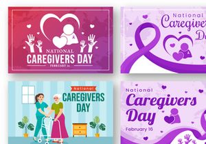 12 National Caregivers Day Illustration