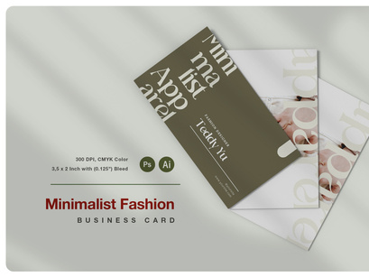 Minimalist Fashion Business Card