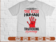 Save The Kids Human Trafficking Awareness