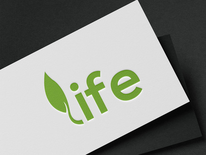 Life And Nature Logo Design Template