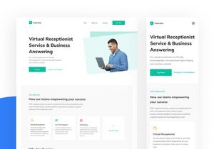 Normaland Responsive Landing Page UI Kit