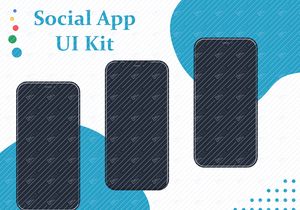 Social iOS App UI