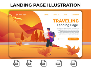 Landing Page Illustration 04 preview picture