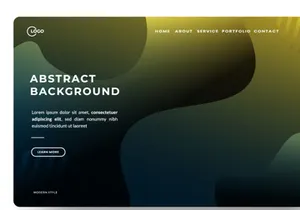 Abstract background Liquid color dark minimal design. Fluid vector gradient design for web development, banner