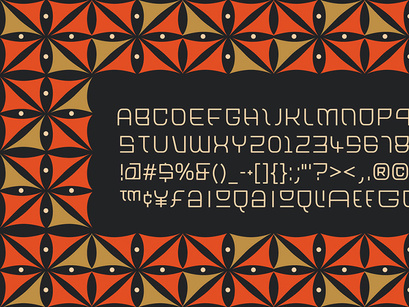 Charwe Display Typeface