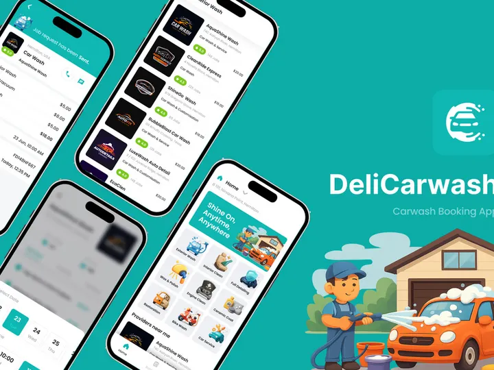 Carwash Booking App | DeliCarwash