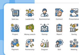 Business And Finance Icon Pack