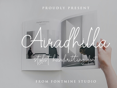 Airadhilla - Stylist Handwritting Font