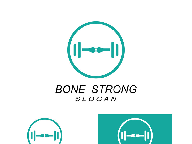 Orthopedic bone care logo design.