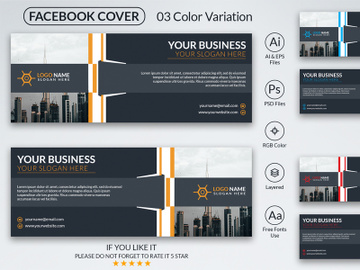 Creative Facebook Cover Design Template preview picture