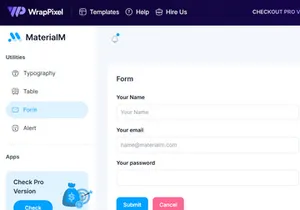 MaterialM Free Tailwind React Admin Template
