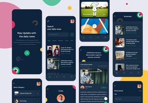 News Mobile Application Design