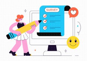 10 Survey Vector Illustration
