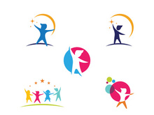 Kids concept illustration design