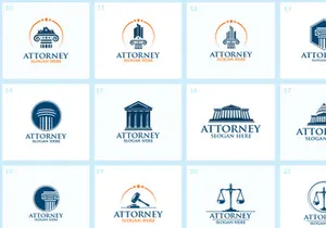 55+ Attorney Logo Bundle