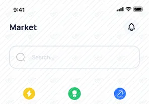 Crypto Market App UI Kit