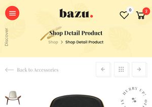 BAZU | Multi-Purpose Responsive E-commerce Template