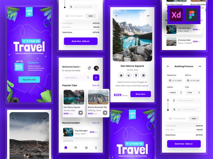 Trip Travel Service Booking App