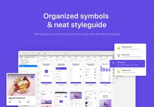 Fitbox - Workouts & Meal Planner UI Kit for Figma