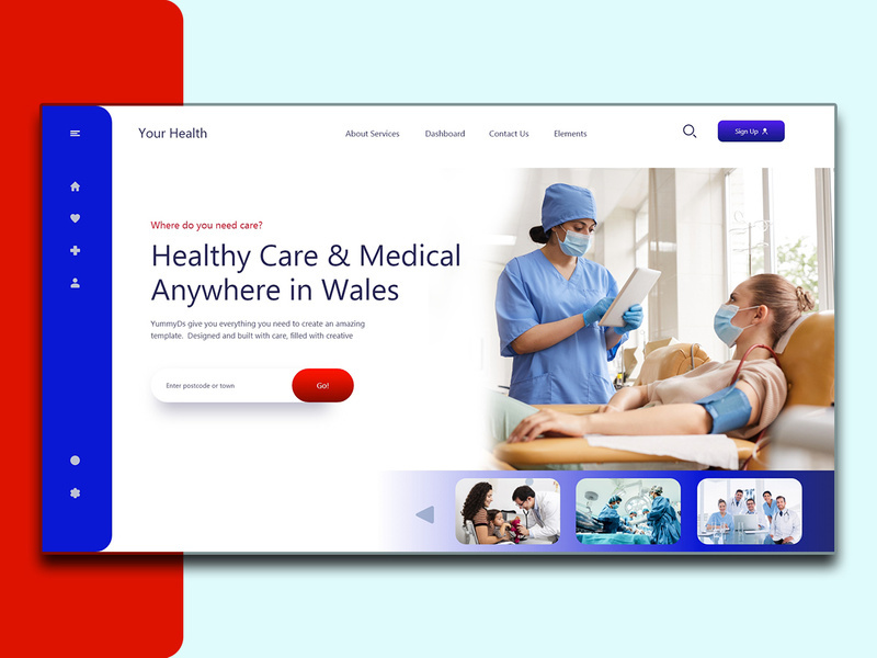 Healthcare & Medical Landing Page