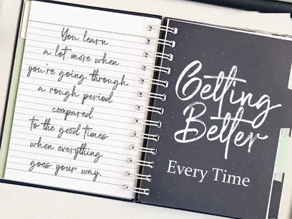 Getting Better - Handwritten Font