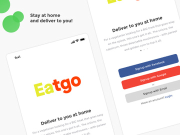 Food Delivery app preview picture