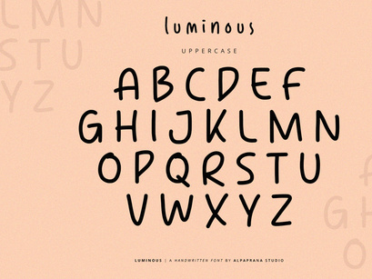 Luminous - Handwritten Font