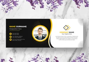 Corporate Email Signature Template Ver-4