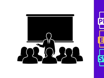 Business presentation speaker training audience seminar leadership