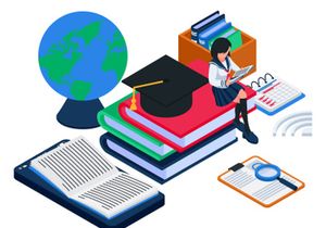 Online education illustration v4