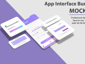 App Interface Screen Mockup preview picture