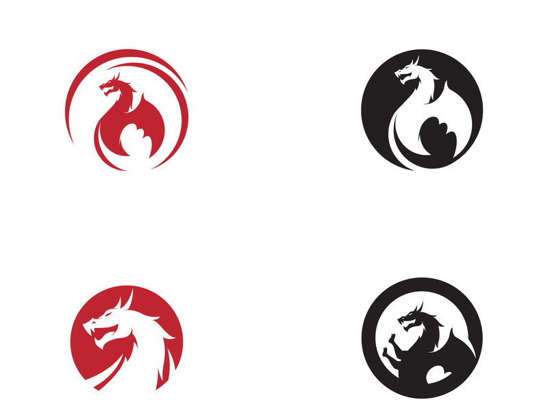 Dragon icon vector illustration design