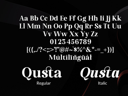Qusta - Serif Typeface
