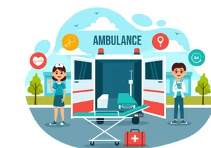 10 Ambulance Car Illustration