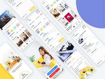 Furniture Mobile App UI Kit preview picture